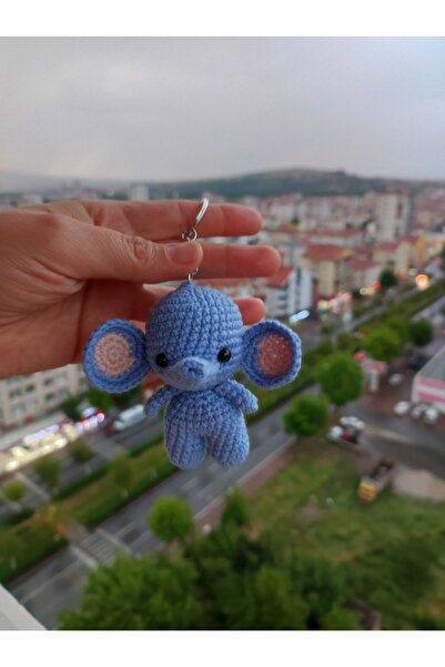 ELMASINEMEĞİ El örgüsü anahtarlık