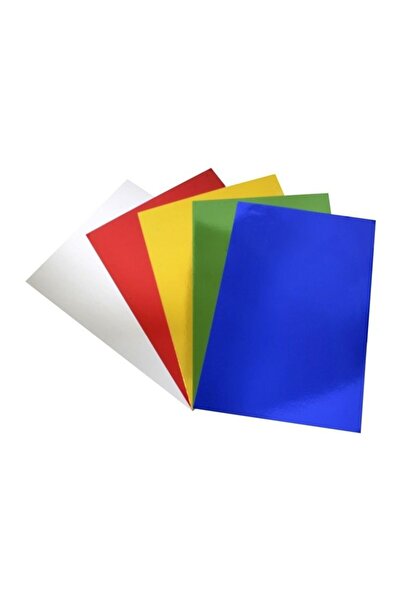 Lino Aynalı (METALİK) Karton 5 Renk 10lu (50X70 CM.)
