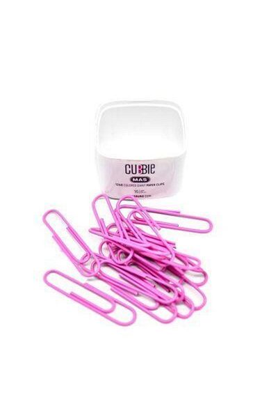 Mas 1268 Cubbie Colored Giant Paper Clip - Pink
