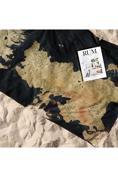 The Lucid Lab Πετσέτα παραλίας Game Of Thrones Map - Microfiber
