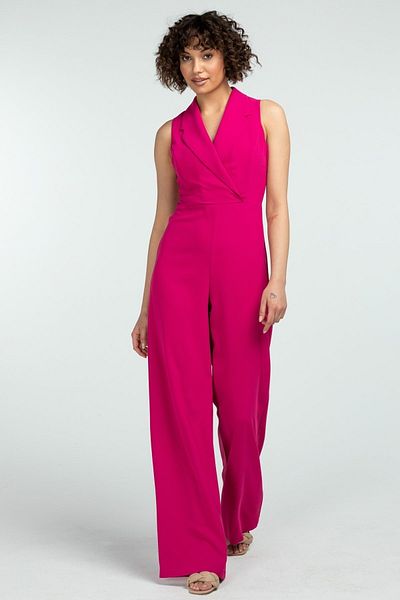 Ekol MI Double-breasted Collar Jumpsuit