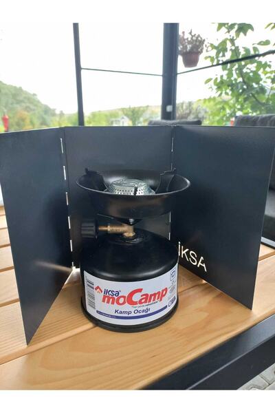 gaman Katlanabilir Metal Rüzgarlık Kamp Ocağı Için Iksa Mocamp Için ( Sadece Rüzgarlık )