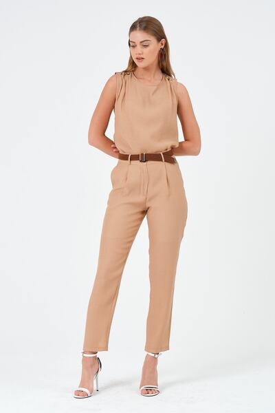 Shahiqa Kemerli Yazlık Pantolon