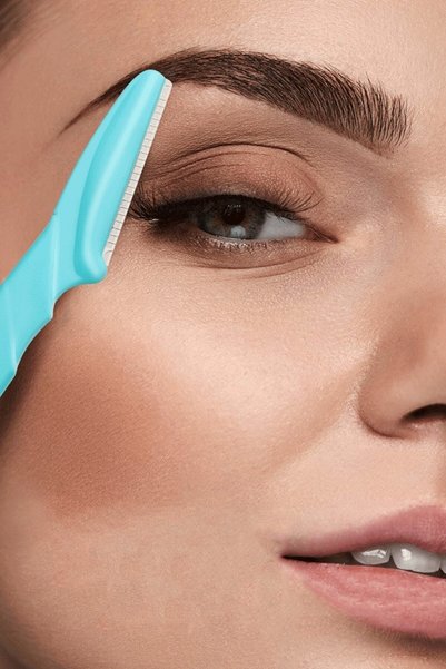 By Fly Beauty مجموعة من 3 شفرات حلاقة للحواجب