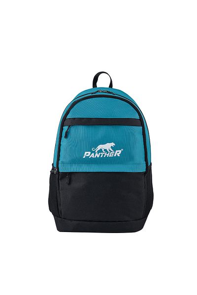 Panther DUBLE SCHOOL BAG GREEN BLACK PT4098