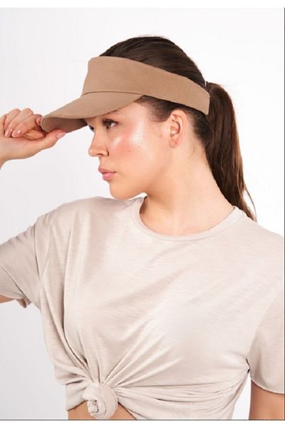 EKstore Unisex UV Protective Visor Cap Visor Tennis Hat Black