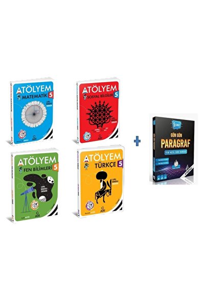 Arı Yayıncılık ARI YAYINLARI 5. SINIF ATÖLYEM SET GÜN GÜN PARAGRAF HEDİYELİ
