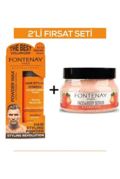Fontenay Pudra Toz Wax Turuncu 20gr Face And Body Peeling Scrub Yüz Maskesi Ç...