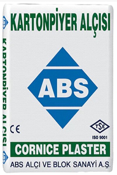 ABS Çabuk Donan Hızlı Donan Kartonpiyer Alçısı 10 Kg