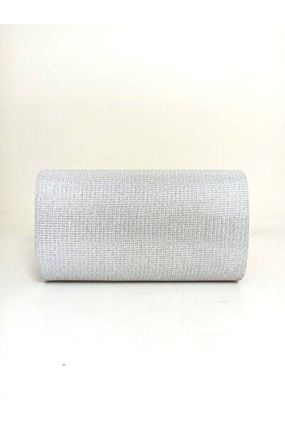 dizaynbag Kadın gümüş simli mini abiye çanta
