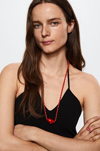 MANGO Woman Siyah Kadın Elbise 37040453