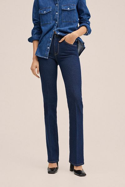 MANGO Woman 27023266 Femei/Fete Open Blue