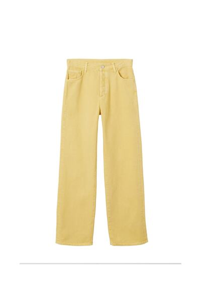 MANGO 27003275 Ženy/dívky Hořčice