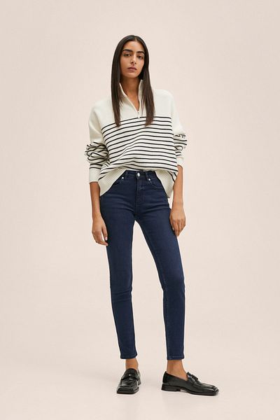 MANGO 27000653 Women/Girls Deep Dark Blue