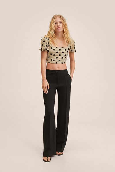 MANGO Woman 27077742 Жінки Дівчата Бежевий