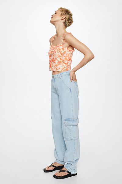 MANGO 27078632 Damen/Mädchen Orange