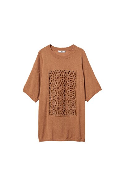 MANGO 27047110 Ženy/Dívky Hnědá