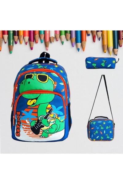 Shopiolog Σετ Δημοτικού Σχολείου με 3 Τσάντες Μεσημεριανού Στυλό