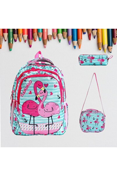 Shopiolog Σετ Δημοτικού Δημοτικού Σχολείου με 3 θήκες για στυλό Lunch Bag