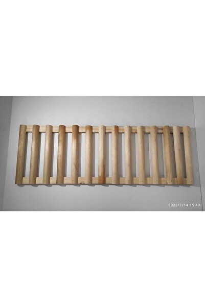 Marangozi Ahşap Saksı Altlığı 20x60cm Naturel