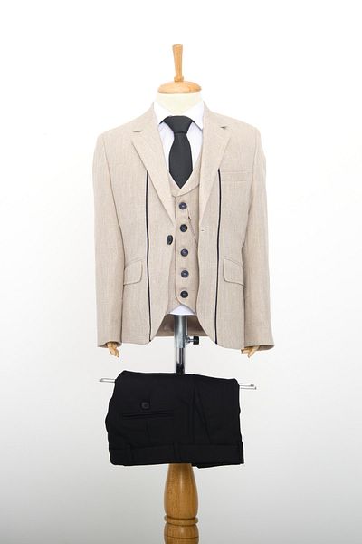 Doctor junior Boy's Jacket Vest Trouser Suit