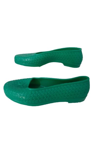 YILDIZ YALNIZ Yıldız Yeşil Lastik Kaymaz Taban Çocuk Ayakkabı