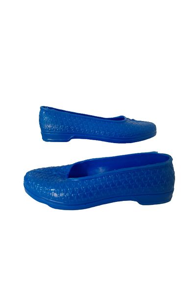 YILDIZ Pantofi pentru copii YALNIZ Star Blue Rubber Talpa anti-alunecare
