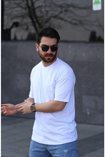 FATELLA TRICOU BĂRBAȚI DE MĂRI PLUS DE BĂRBAȚI CU GULER ROTUND BASIC