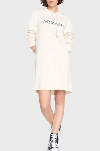 Armani exchange white on sale dress
