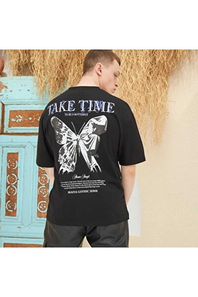 kargasa Butterfly Unisex Oversize T-Shirt