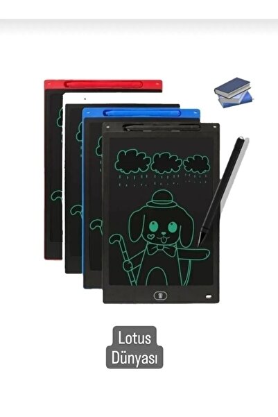 LOTUS DUNYASI Grafik Digital Çocuk Yazı Tahtası Çizim Tableti