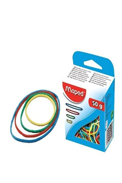 MAPED OFİS VE KIRTASİYE maped 50 gr paket lastiği + maped 32 mm 4'lü clips 2'...