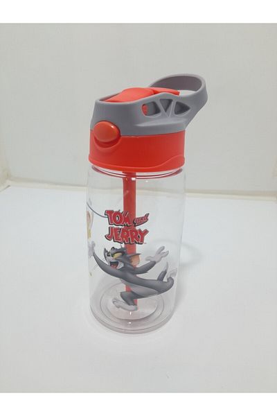KARAN ÇANTA Tom Jerry Children's Licensed Flask with Straw 480 ML