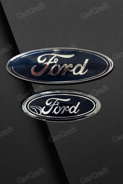 CarCraft Fiesta Ön Arma Logo - Fiesta Arka Bagaj Yazı 2009-2012 arasındaki ar...