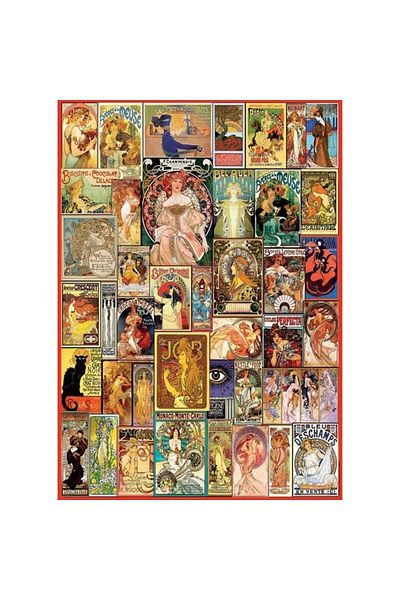 EDUCA 1000 Collage Art Nouveau Fsc(R