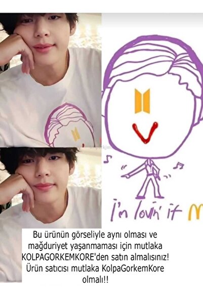 Kolpa Görkem Kore Tae Lıve Tişört