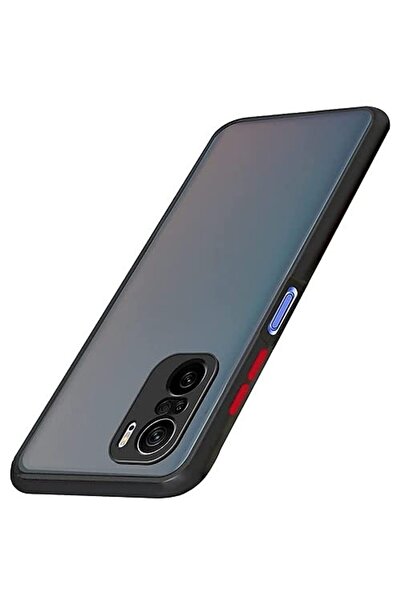 Fibaks Tecno Camon 19 - 19 Pro Case Matte Anti-Fingerprint Camera Protection Hard Silicone with Colorful Keys