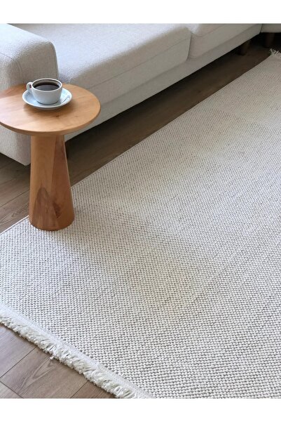 Mariesse Home Buklem Serisi Naturel Bukleli Dokuma Salon Halısı