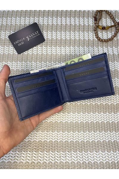 SANAT LEATHER Sl-671 leather classic men's wallet black