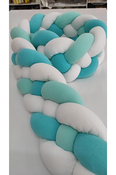 meleginisiklitoplari حماية محبوكة 540 سم 4 قطع محبوكة / 100x200 واقي مرتبة مو...