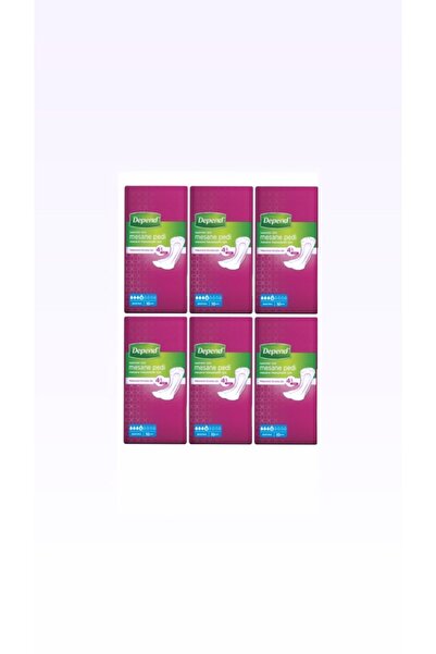 Depend Mesane Pedi Kadın Extra (10’lu) 6’lı Paket