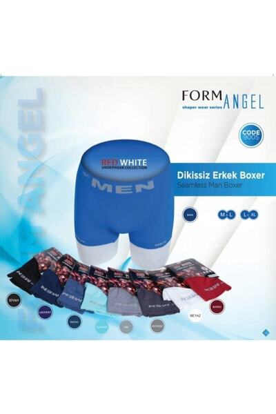 Form Angel مجموعة من 6 بوكسرات بدون خياطة للرجال 9005