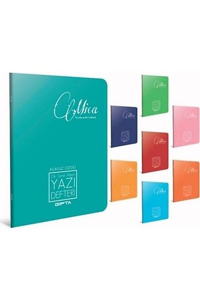 Gıpta Mica Stitched Plastic Cover A5 40 Yp Guidebook Striped / Gıpta