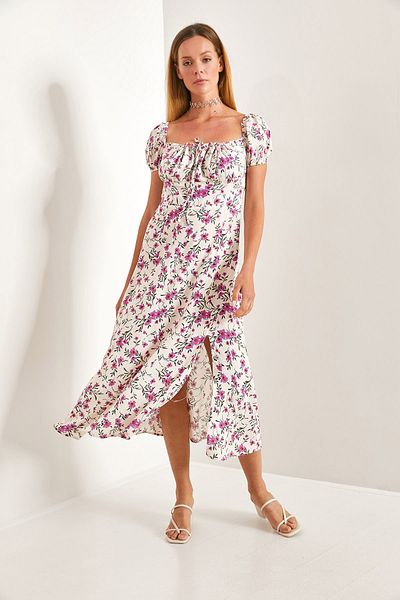 Bianco Lucci Women's Floral Patterned Dress