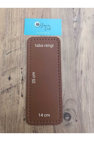 Yüncü Dede Suni Deri Örgü Kağıt ip 35X14 Dikdörtgen  Çanta Tabanı Taba çanta ...