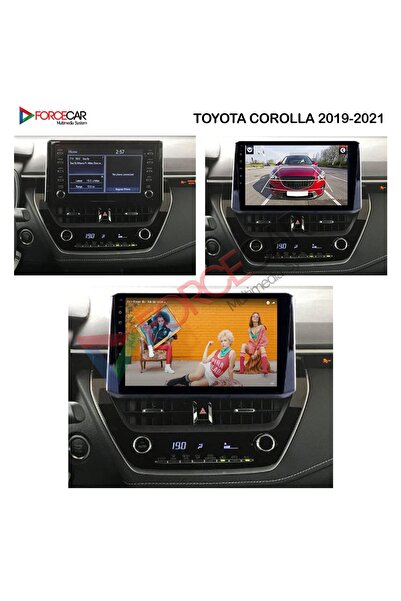 FORCECAR TOYOTA CORALLA 209-2021 ANDROİD MULTİMEDYA 2.32 KABLOSUZ CARPLAY
