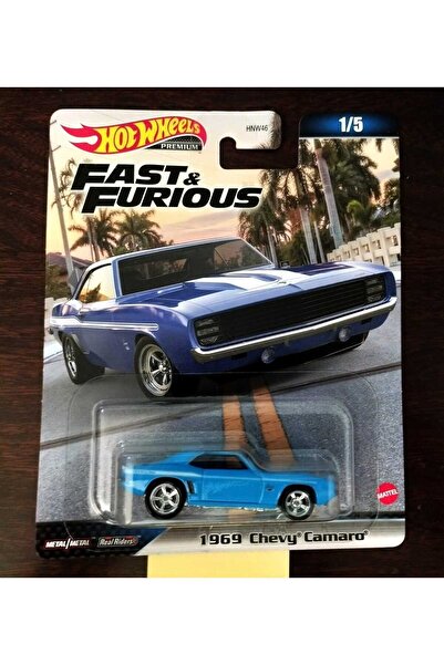 HOT WHEELS FAST AND FURIOUS 1969 CHEVY CAMARO HKD24-LA10