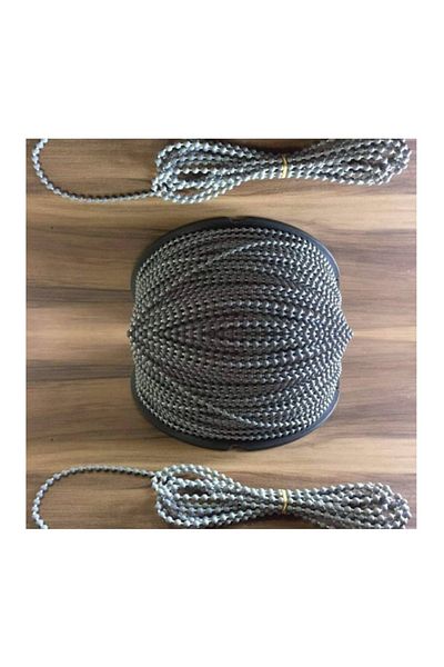 AYRINTISHOP Glass Balcony Plastic Beaded Rope Chains Bead Diameter 4.5Mm 10 Meters