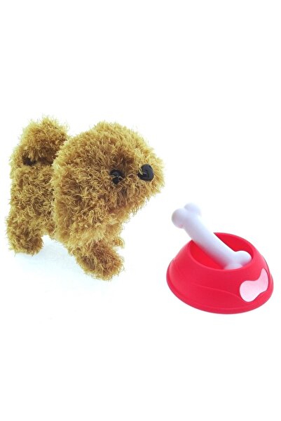 MEGA Sesli ve Hareketli Kahverengi Yavru Köpek