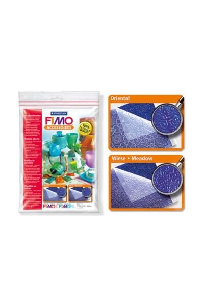 Staedtler Staedtler Fimo Texture Sheets Doku Kalıpları Flowers / Modern Style